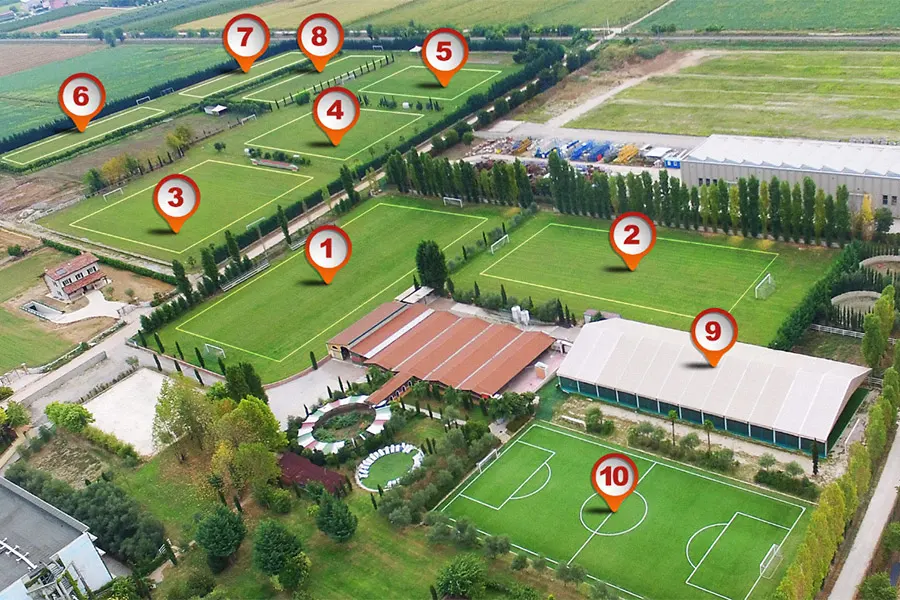 Hotel Antares Villafranca ★★★★ base camp Soccer Revolution